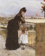 Berthe Morisot On the Balcony Spain oil painting artist
